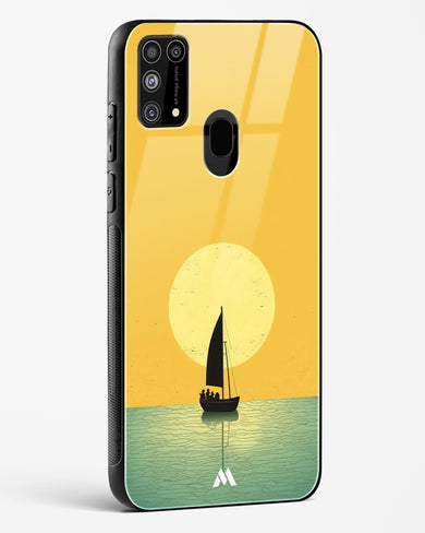 Golden Drift Glass Case Phone Cover (Samsung)