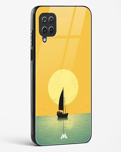 Golden Drift Glass Case Phone Cover (Samsung)