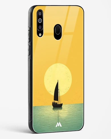 Golden Drift Glass Case Phone Cover (Samsung)