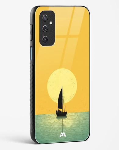 Golden Drift Glass Case Phone Cover (Samsung)