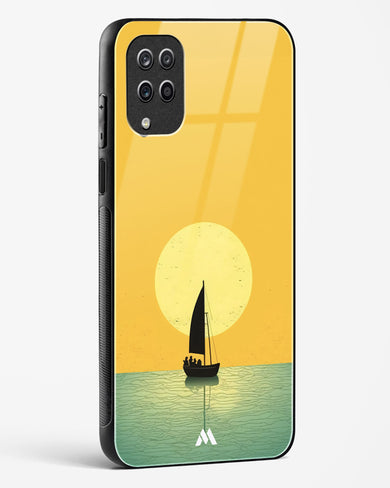 Golden Drift Glass Case Phone Cover (Samsung)