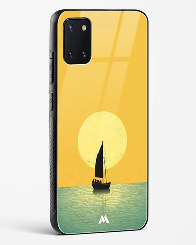 Golden Drift Glass Case Phone Cover (Samsung)