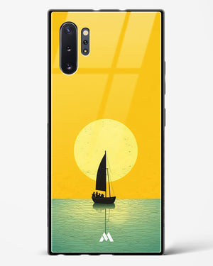 Golden Drift Glass Case Phone Cover (Samsung)