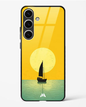Golden Drift Glass Case Phone Cover (Samsung)