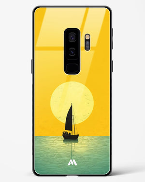 Golden Drift Glass Case Phone Cover (Samsung)