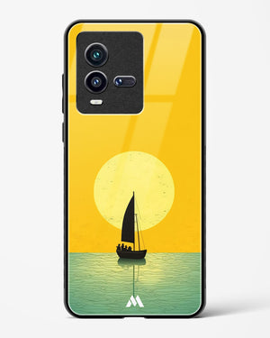 Golden Drift Glass Case Phone Cover (Vivo)