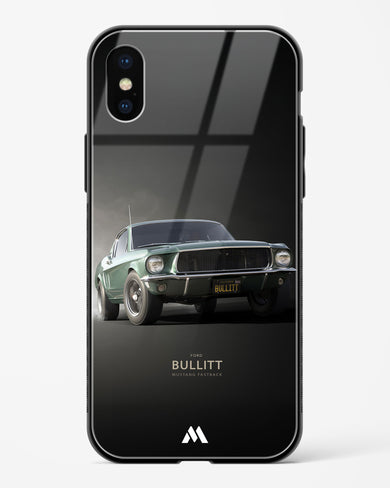 Bullitt Burnout Glass Case Phone Cover (Apple)