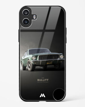 Bullitt Burnout Glass Case Phone Cover (Nothing)
