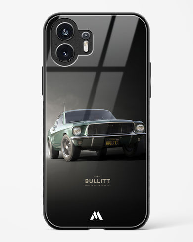 Bullitt Burnout Glass Case Phone Cover (Nothing)