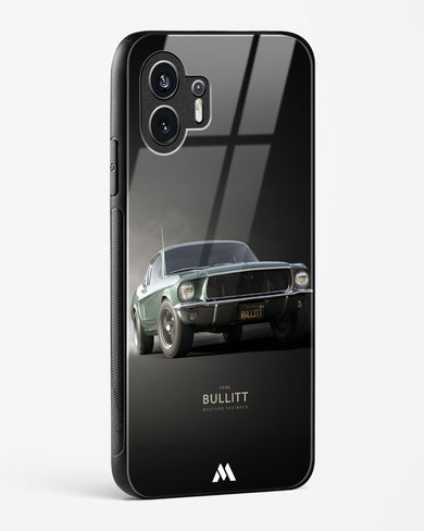 Bullitt Burnout Glass Case Phone Cover (Nothing)