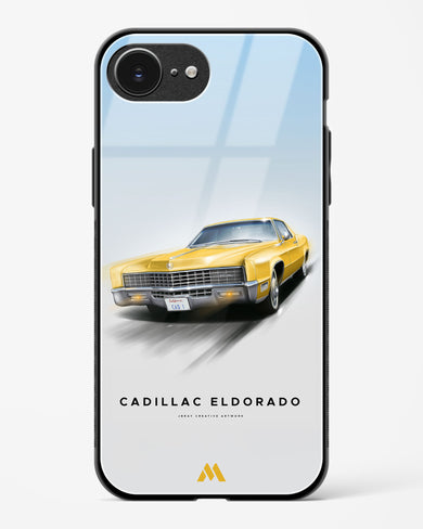 Golden Glide Glass Case Phone Cover (Apple)