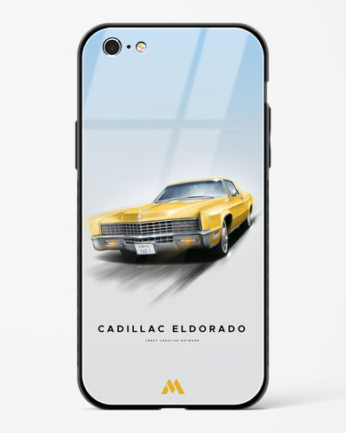 Golden Glide Glass Case Phone Cover (Apple)