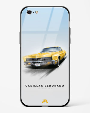 Golden Glide Glass Case Phone Cover (Apple)