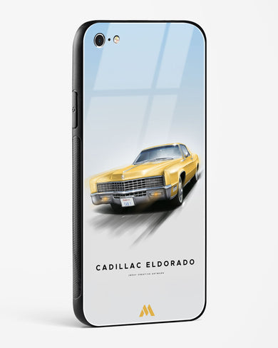 Golden Glide Glass Case Phone Cover (Apple)