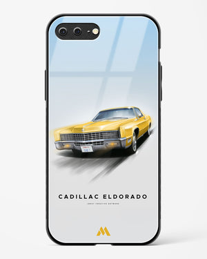 Golden Glide Glass Case Phone Cover (Apple)