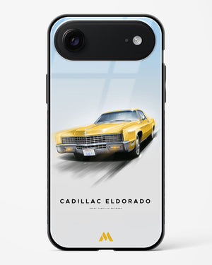 Golden Glide Glass Case Phone Cover (Apple)