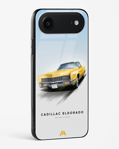 Golden Glide Glass Case Phone Cover (Apple)