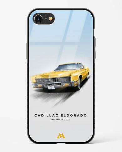 Golden Glide Glass Case Phone Cover (Apple)