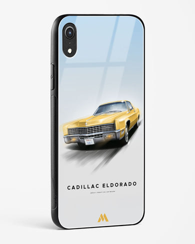 Golden Glide Glass Case Phone Cover (Apple)