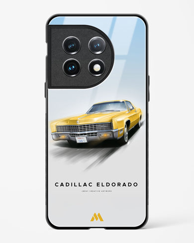 Golden Glide Glass Case Phone Cover (OnePlus)