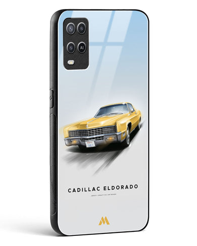 Golden Glide Glass Case Phone Cover (Oppo)