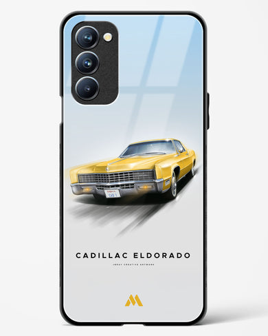 Golden Glide Glass Case Phone Cover (Oppo)