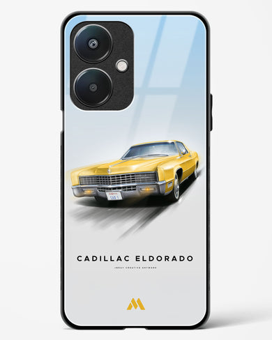 Golden Glide Glass Case Phone Cover (Oppo)