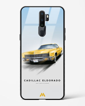 Golden Glide Glass Case Phone Cover (Oppo)