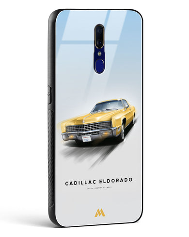 Golden Glide Glass Case Phone Cover (Oppo)