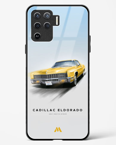 Golden Glide Glass Case Phone Cover (Oppo)