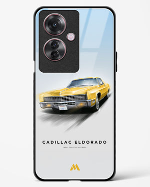 Golden Glide Glass Case Phone Cover (Oppo)