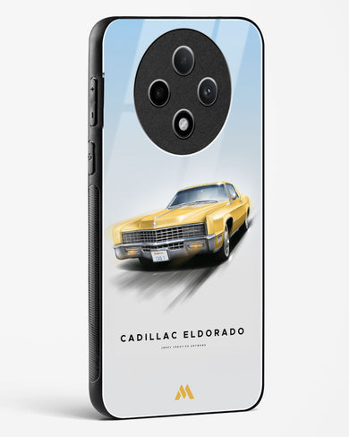 Golden Glide Glass Case Phone Cover (Oppo)