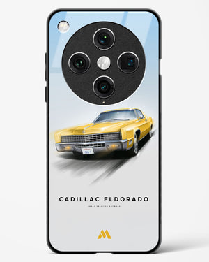 Golden Glide Glass Case Phone Cover (Oppo)