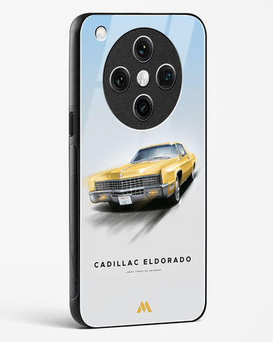 Golden Glide Glass Case Phone Cover (Oppo)