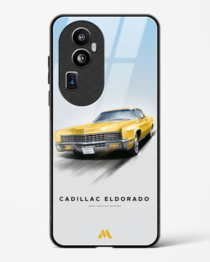 Golden Glide Glass Case Phone Cover (Oppo)