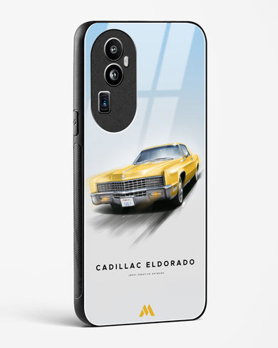 Golden Glide Glass Case Phone Cover (Oppo)