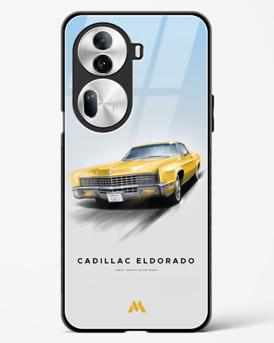 Golden Glide Glass Case Phone Cover (Oppo)