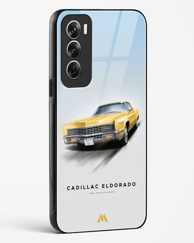 Golden Glide Glass Case Phone Cover (Oppo)