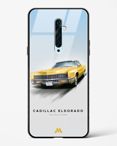 Golden Glide Glass Case Phone Cover (Oppo)