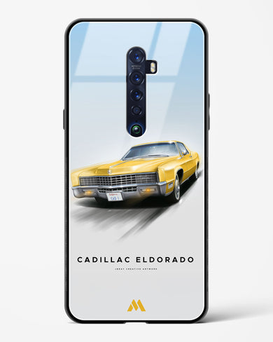 Golden Glide Glass Case Phone Cover (Oppo)