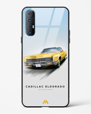 Golden Glide Glass Case Phone Cover (Oppo)