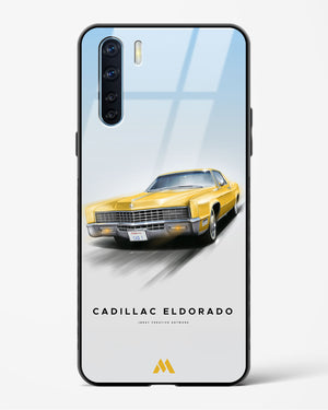 Golden Glide Glass Case Phone Cover (Oppo)