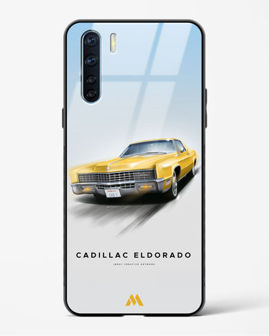 Golden Glide Glass Case Phone Cover (Oppo)