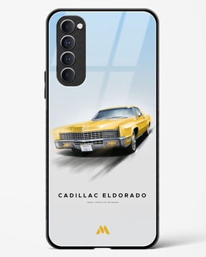 Golden Glide Glass Case Phone Cover (Oppo)