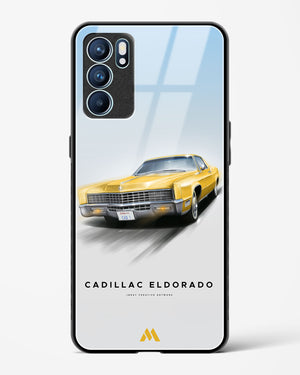 Golden Glide Glass Case Phone Cover (Oppo)