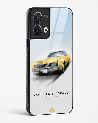 Golden Glide Glass Case Phone Cover (Oppo)