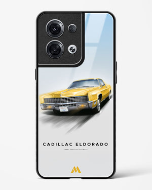 Golden Glide Glass Case Phone Cover (Oppo)