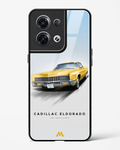 Golden Glide Glass Case Phone Cover (Oppo)