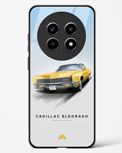 Golden Glide Glass Case Phone Cover (Realme)