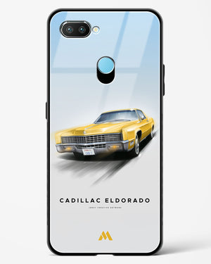 Golden Glide Glass Case Phone Cover (Realme)